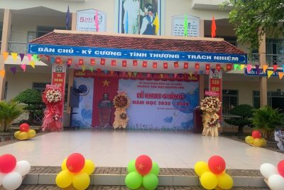 TRƯỜNG TIỂU HỌC NGUYỄN HUỆ TƯNG BỪNG KHAI GIẢNG NĂM HỌC 2025 – 2026 TRONG NIỀM TỰ HÀO LỊCH SỬ GIÁO DỤC DÂN TỘC