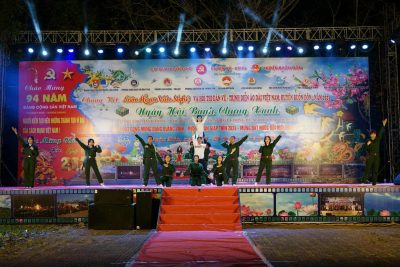 Tiết mục múa “Con đường cách mạng”