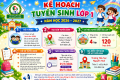 KẾ HOẠCH TUYỂN SINH VÀO LỚP 1, NĂM HỌC 2026-2027