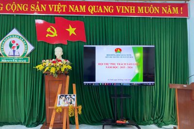 LIÊN ĐỘI TRƯỜNG TIỂU HỌC NGUYỄN HUỆ BỒI ĐẮP KỸ NĂNG ĐỘI QUA HỘI THI “PHỤ TRÁCH SAO GIỎI”, NĂM HỌC 2025 – 2026