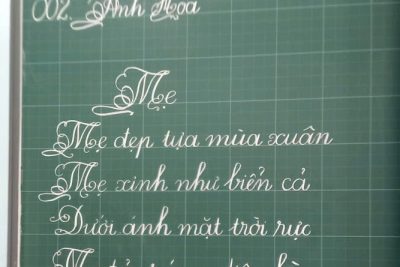 NÉT PHẤN THĂNG HOA – TÂM HỒN TỎA SÁNG TRONG HỘI THI GIÁO VIÊN VIẾT CHỮ ĐẸP CẤP TRƯỜNG NĂM HỌC 2025 – 2026